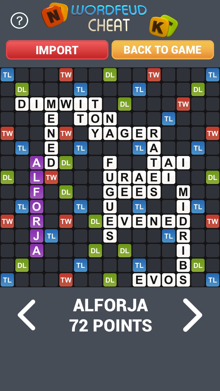 App screenshot