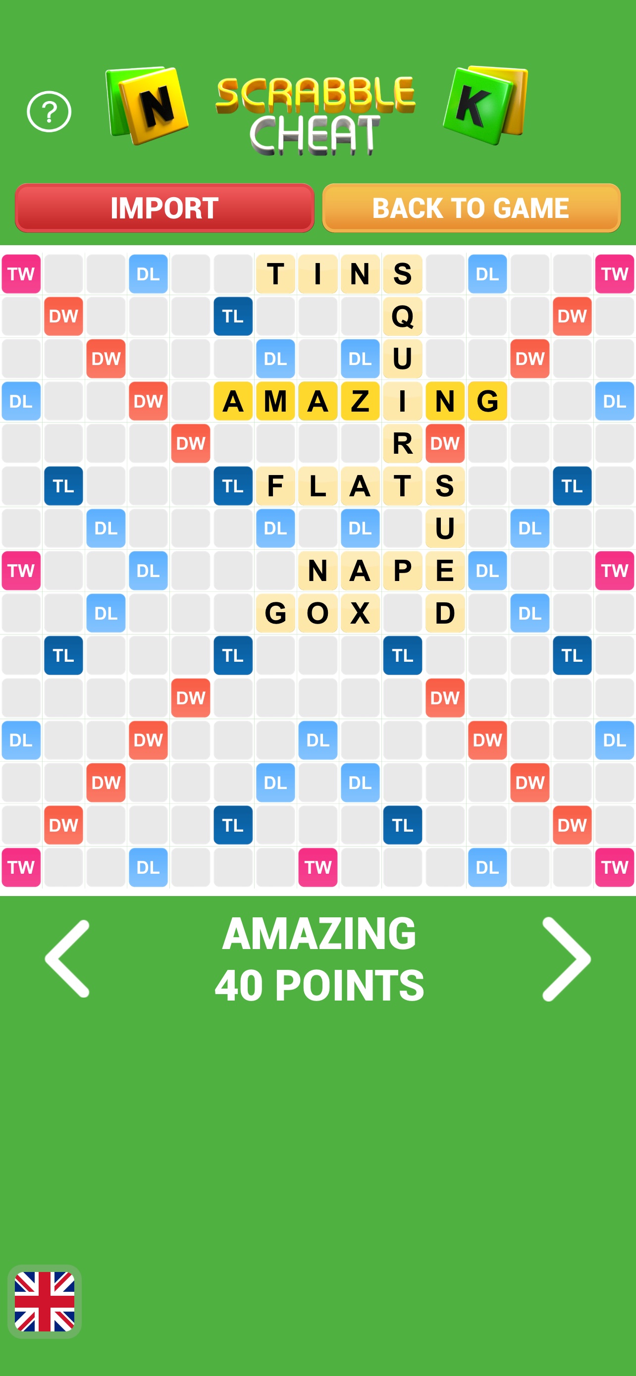 App screenshot